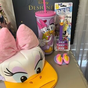 Disney Daisy Duck Toy Set - Purple, Pink, and Yellow